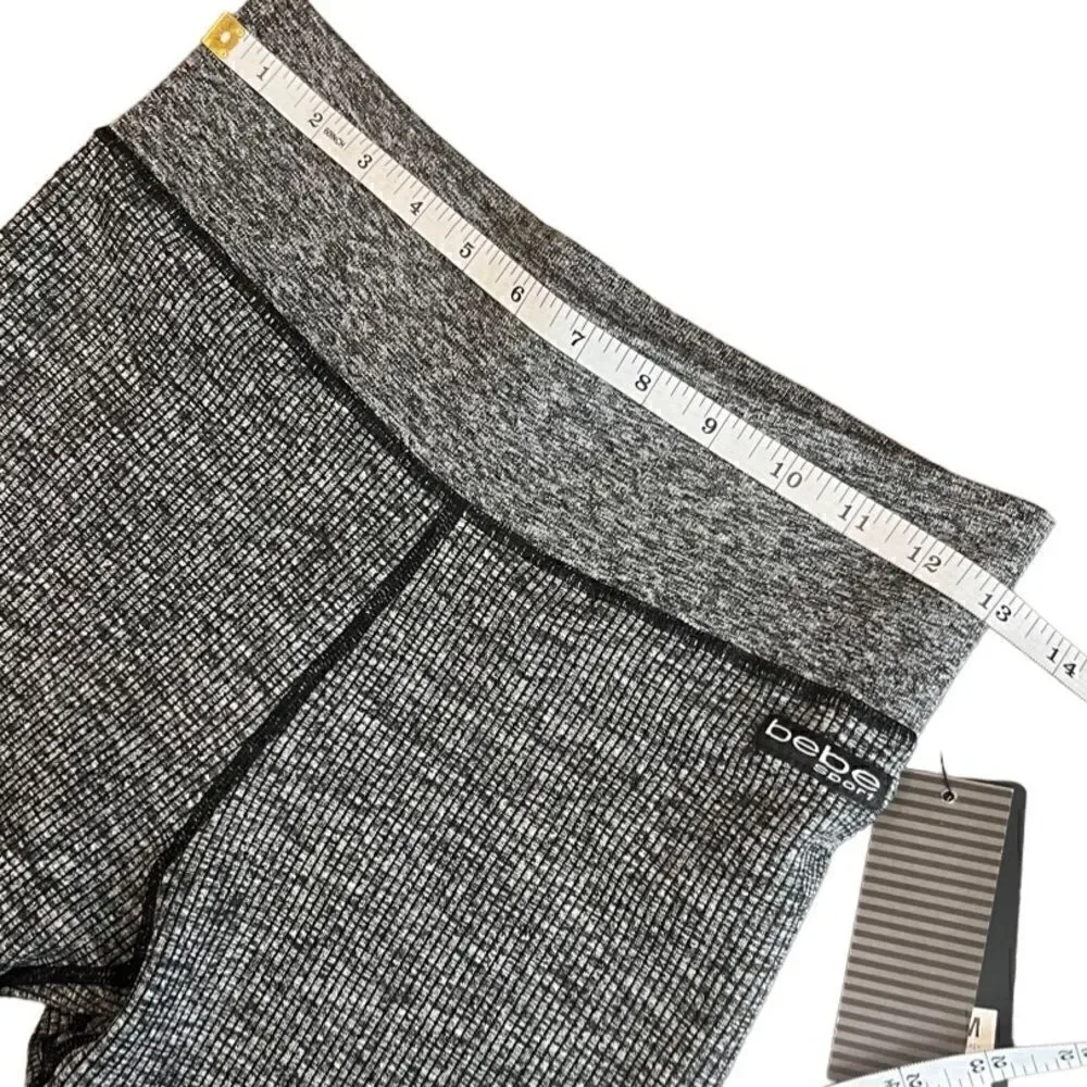 BeBe sport seamless athletic shorts bundle grey coral size medium